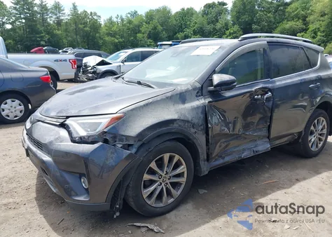 2018 Toyota Rav4 Limited z USA, uszkodzony, nr VIN JTMDFREV7JJ195275